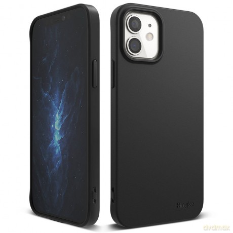 Ringke Air S ultracienkie żelowe etui pokrowiec iPhone 12 mini czarny (ADAP0025)