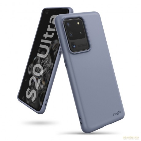 Ringke Air S ultracienkie żelowe etui pokrowiec Samsung Galaxy S20 Ultra fioletowy (ADSG0016)