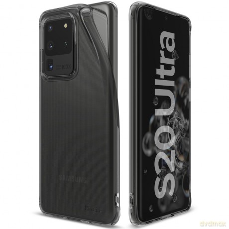 Ringke Air ultracienkie żelowe etui pokrowiec Samsung Galaxy S20 Ultra czarny (ARSG0028)