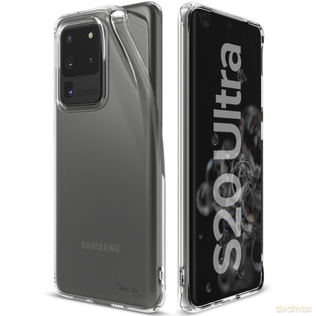 Ringke Air ultracienkie żelowe etui pokrowiec Samsung Galaxy S20 Ultra przezroczysty (ARSG0027)