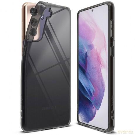 Ringke Air ultracienkie żelowe etui pokrowiec Samsung Galaxy S21+ 5G (S21 Plus 5G) czarny (ARSG0041)
