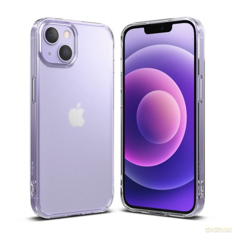 Ringke Fusion etui pokrowiec z żelową ramką iPhone 13 matowo-przezroczysty (FM543E52)