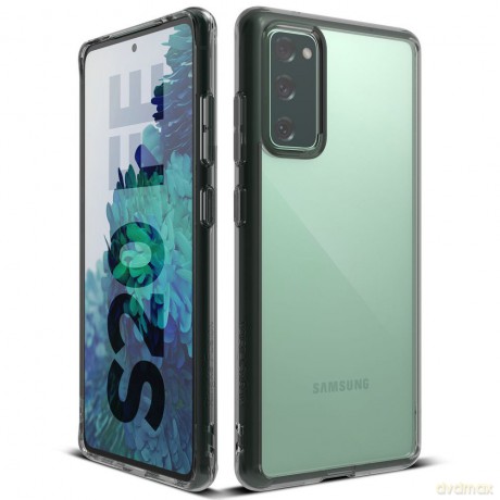 Ringke Fusion etui pokrowiec z żelową ramką Samsung Galaxy S20 FE 5G czarny (FSSG0089)