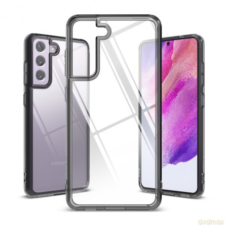 Ringke Fusion etui pokrowiec z żelową ramką Samsung Galaxy S21 FE czarny