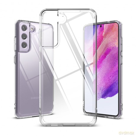 Ringke Fusion etui pokrowiec z żelową ramką Samsung Galaxy S21 FE przezroczysty