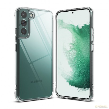 Ringke Fusion etui pokrowiec z żelową ramką Samsung Galaxy S22+ (S22 Plus) przezroczysty