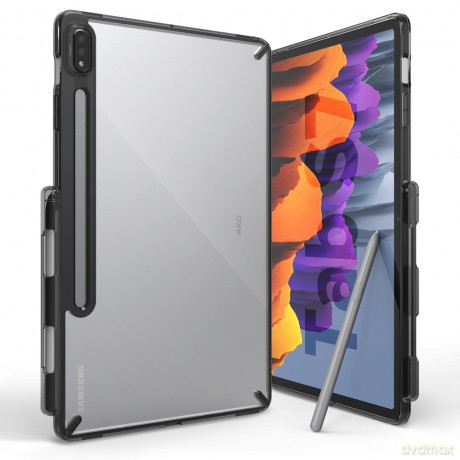 Ringke Fusion etui pokrowiec z żelową ramką Samsung Galaxy Tab S7 11'' szary (F475R53)