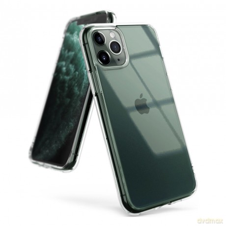 Ringke Fusion Matte etui pokrowiec z żelową ramką iPhone 11 Pro Max przezroczysty (FMAP0003)