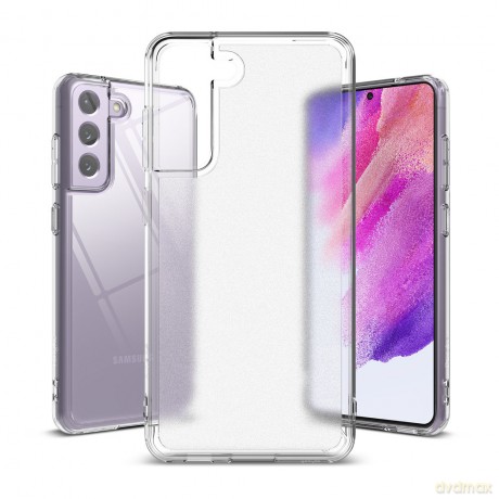 Ringke Fusion Matte etui pokrowiec z żelową ramką Samsung Galaxy S21 FE półprzezroczysty