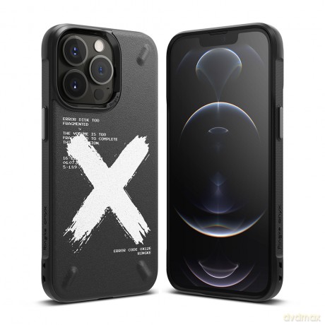 Ringke Onyx Design wytrzymałe etui pokrowiec iPhone 13 Pro czarny (X) (OD551E234)