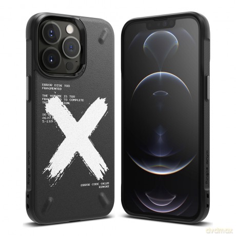 Ringke Onyx Design wytrzymałe etui pokrowiec iPhone 13 Pro Max czarny (X) (OD556E234)