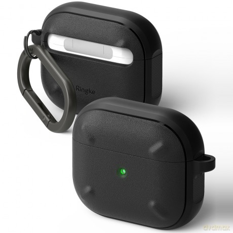 Ringke Onyx etui do AirPods 3 pokrowiec obudowa na słuchawki czarny (EC52336RS)