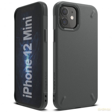 Ringke Onyx wytrzymałe etui pokrowiec iPhone 12 mini szary (OXAP0026)