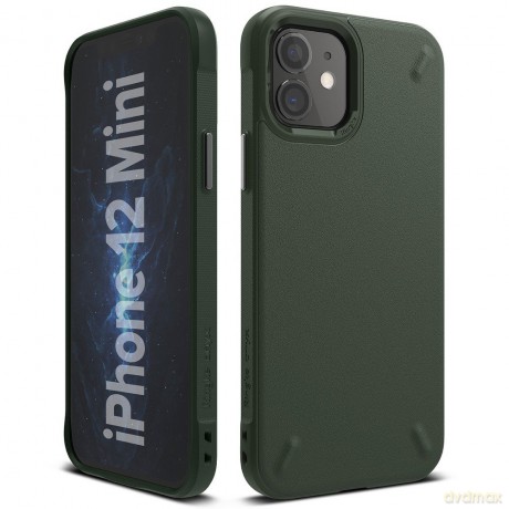 Ringke Onyx wytrzymałe etui pokrowiec iPhone 12 mini zielony (OXAP0025)