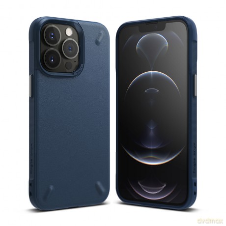 Ringke Onyx wytrzymałe etui pokrowiec iPhone 13 Pro Max granatowy (N556E63)
