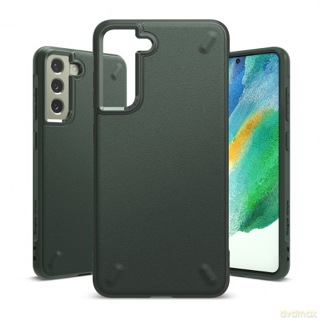 Ringke Onyx wytrzymałe etui pokrowiec Samsung Galaxy S21 FE zielony
