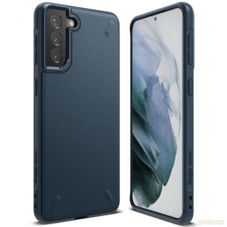 Ringke Onyx wytrzymałe etui pokrowiec Samsung Galaxy S21+ 5G (S21 Plus 5G) granatowy (OXSG0029)