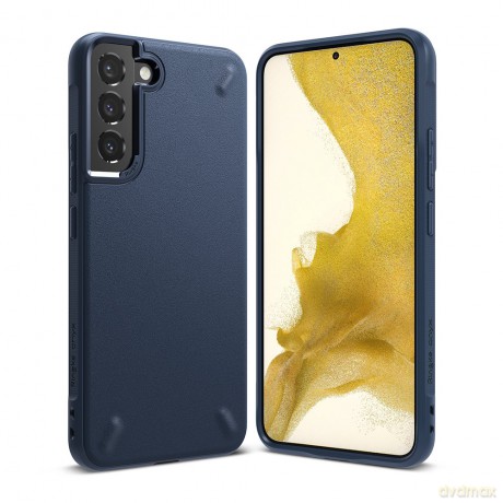 Ringke Onyx wytrzymałe etui pokrowiec Samsung Galaxy S22 granatowy
