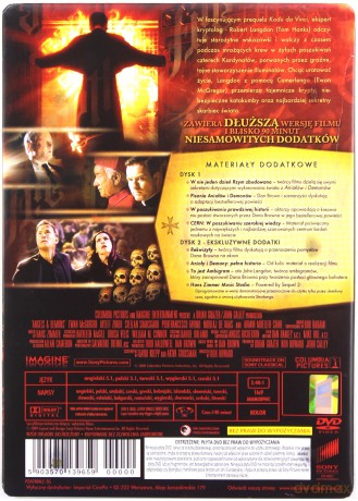 Anioły i demony edycja specjalna (steelbook) [2DVD]
