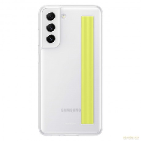 Samsung Clear Strap Cover etui pokrowiec do Samsung Galaxy S21 FE biały (EF-XG990CWEGWW)