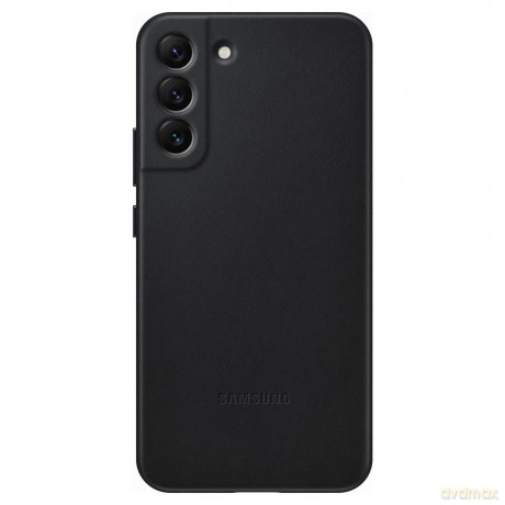 Samsung Leather Cover skórzane etui pokrowiec ze skóry naturalnej Samsung Galaxy S22+ (S22 Plus) czarny (EF-VS906LBEGWW)