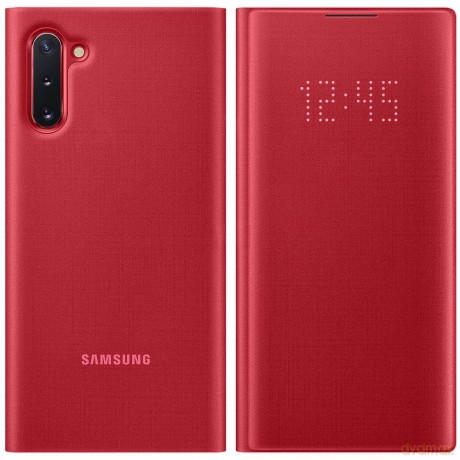 Samsung LED View Cover etui pokrowiec z wyświetlaczem LED Samsung Galaxy Note 10 czerwony (EF-NN970PREGWW)