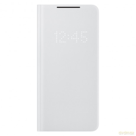 Samsung LED View Cover etui pokrowiec z wyświetlaczem LED Samsung Galaxy S21+ 5G (S21 Plus 5G) szary (EF-NG996PJEGEE)