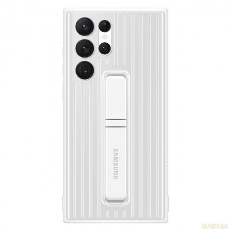 Samsung Protective Standing Cover pancerne etui pokrowiec z podwójną podstawką do telefonu Samsung Galaxy S22 Ultra biały (EF-RS908CWEGWW)