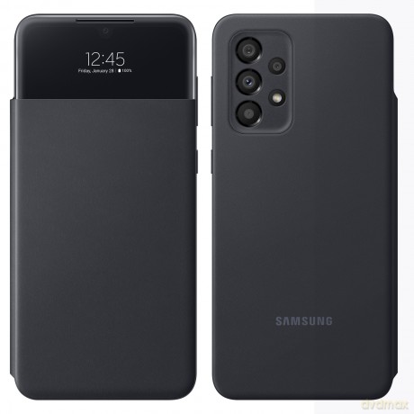 Samsung S View Wallet Cover etui kabura bookcase Galaxy A33 czarny (EF-EA336PBEGEE)
