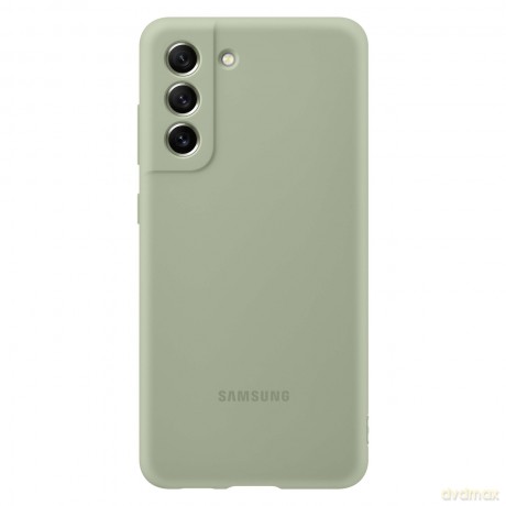 Samsung Silicone Cover gumowe silikonowe etui pokrowiec Samsung Galaxy S21 FE oliwkowy (EF-PG990TME)