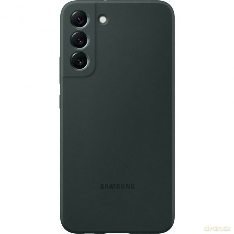 Samsung Silicone Cover gumowe silikonowe etui pokrowiec Samsung Galaxy S22 ciemnozielony (EF-PS901TGEGWW)