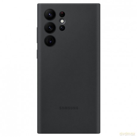 Samsung Silicone Cover gumowe silikonowe etui pokrowiec Samsung Galaxy S22 Ultra czarny (EF-PS908TBEGWW)