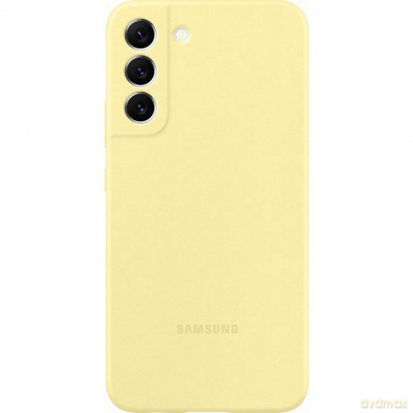 Samsung Silicone Cover gumowe silikonowe etui pokrowiec Samsung Galaxy S22 żółty (EF-PS901TYEGWW)