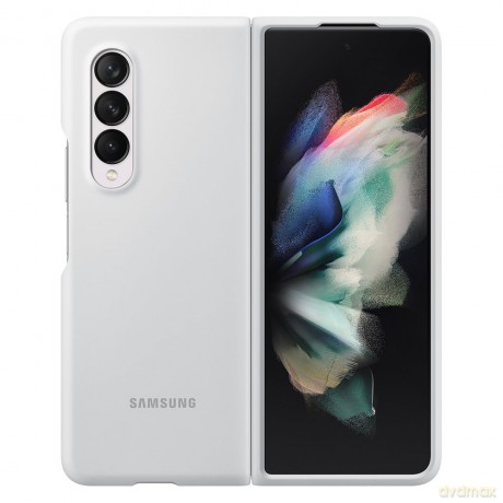 Samsung Silicone Cover gumowe silikonowe etui pokrowiec Samsung Galaxy Z Fold 3 biały (EF-PF926TWEGWW)
