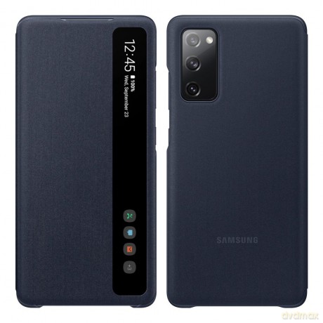 Samsung Smart Clear View Standing Cover futerał antybakteryjne etui z inteligentną klapką Samsung Galaxy S20 FE 5G niebieski (EF-ZG780CNEGEE)