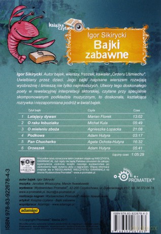 Bajki Zabawne - Igor Sikirycki [AUDIOBOOK] [CD]