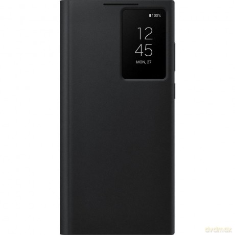 Samsung Smart Clear View Standing Cover futerał antybakteryjne etui z inteligentną klapką Samsung Galaxy S22 Ultra czarny (EF-ZS908CBEGEE)