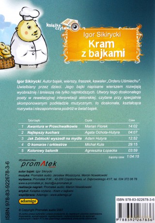 Kram Z Bajki - Igor Sikirycki [AUDIOBOOK] [CD]