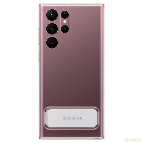 Samsung Standing Cover etui pokrowiec hard case z podstawką do Samsung Galaxy S22 Ultra przezroczysty (EF-JS908CTEGWW)