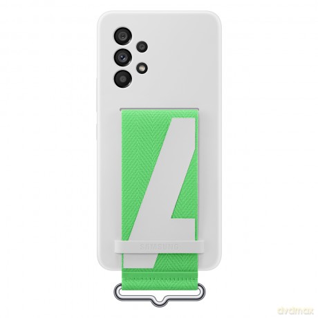 Samsung Strap Silicone Cover etui pokrowiec do Samsung Galaxy A53 5G biały (EF-GA536TWEGWW)