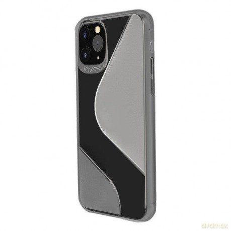 S-Case elastyczne etui pokrowiec iPhone 12 mini czarny
