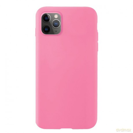 Silicone Case elastyczne silikonowe etui pokrowiec iPhone 11 Pro różowy