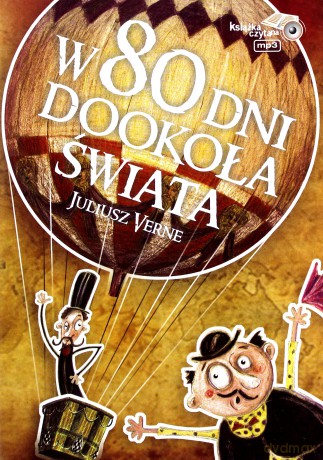 W 80 Dni Dookoła Świata [AUDIOBOOK] [CD-MP3]