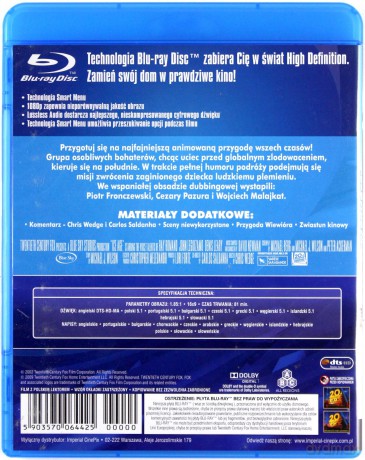 Epoka lodowcowa [Blu-Ray]