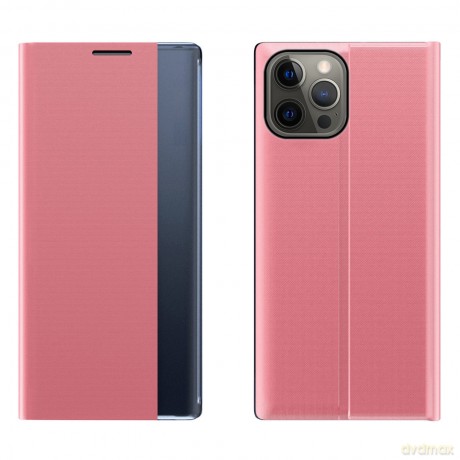Sleep Case pokrowiec etui z klapką typu Smart Cover iPhone 13 Pro różowy