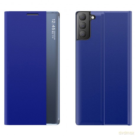 Sleep Case pokrowiec etui z klapką typu Smart Cover Samsung Galaxy S21 FE niebieski