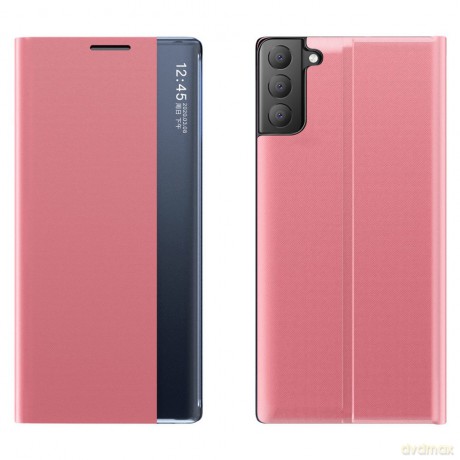 Sleep Case pokrowiec etui z klapką typu Smart Cover Samsung Galaxy S21 FE różowy