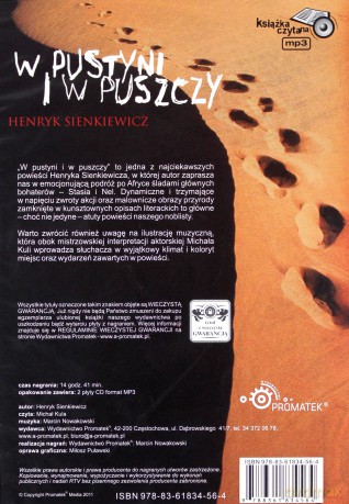 W Pustyni I W Puszczy - Henryk Sienkiewicz [AUDIOBOOK] [CD-MP3]