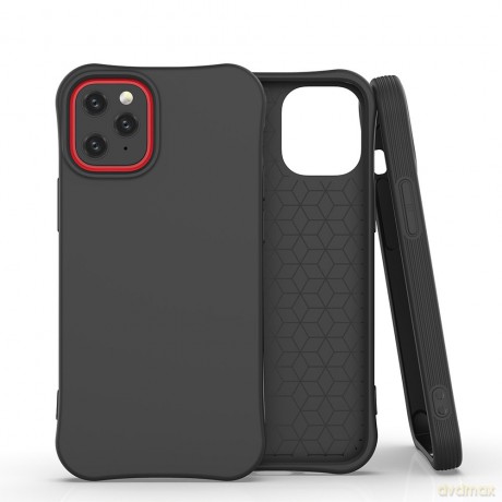 Soft Color Case elastyczne żelowe etui do iPhone 12 mini czarny