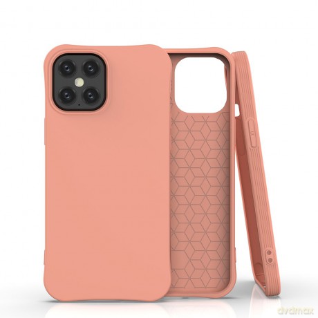 Soft Color Case elastyczne żelowe etui do iPhone 12 Pro Max pomarańczowy